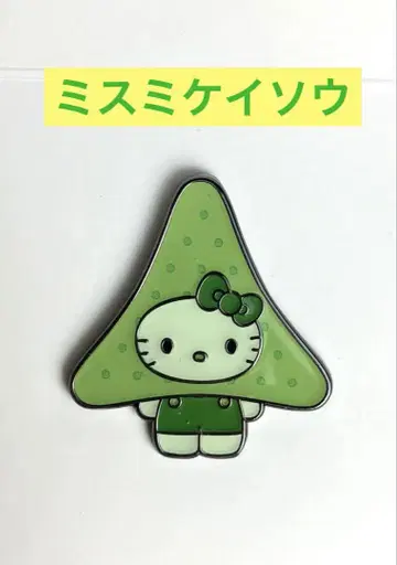 오사카 간사이 만국 박람회 일본관 조류 키티 핀 배지