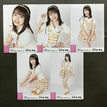 무카이 미네 AKB48 브로마이드 5장 컴프 23