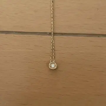 K10YG 다이아몬드 목걸이
