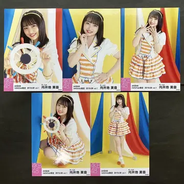 무카이 미네 AKB48 브로마이드 5장 컴프 24