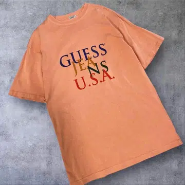 GUESS JEANS U.S.A 오버 사이즈 티셔츠 M