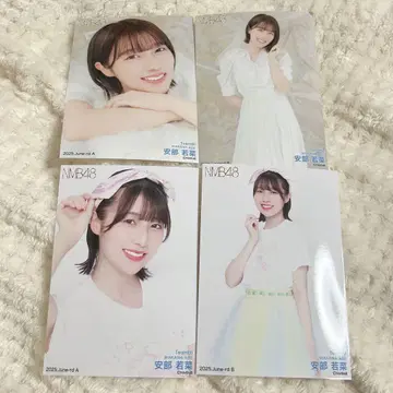 NMB48 월별 랜덤 브로마이드 2025 June 아베 와카나 컴프