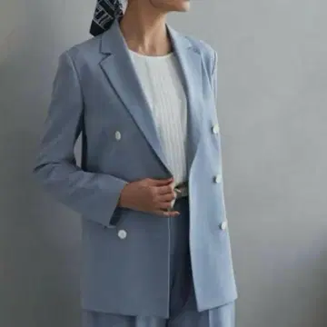CLASSY. 콜라보 THE 3rd SUITS 옥스 더블 자켓 M