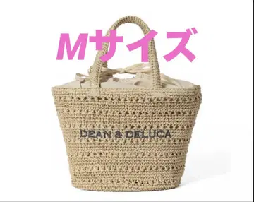 DEAN & DELUCA 크로셰 바스켓 백 M 사이즈 새상품