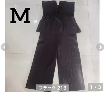시마무라 Laxdantia 셔링 살로펫 페플럼 블랙 M