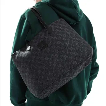 Nike 조던 모노그램 토트백 32L [블랙]