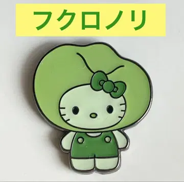 오사카 간사이 만국 박람회 일본관 조류 키티 핀 배지 후쿠로노리