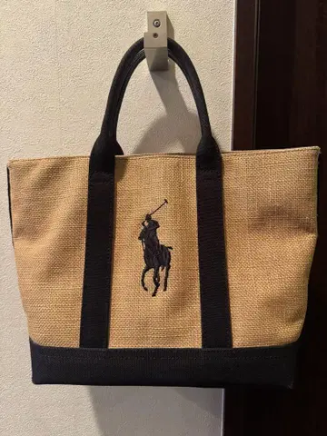 RALPH LAUREN 랄프 로렌 바스켓백
