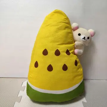 리락쿠마 시원한 수박 코리락쿠마 봉제 인형 XL