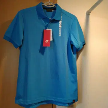 New Balance 파랑 피케 셔츠 L 사이즈