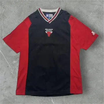 90s 스타터 NBA 시카고 불스 빈티지 T 블랙 레드 XL 6683