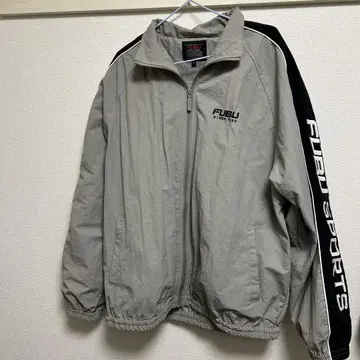 FUBU 루즈 실루엣 아메카지 나일론 트랙 자켓