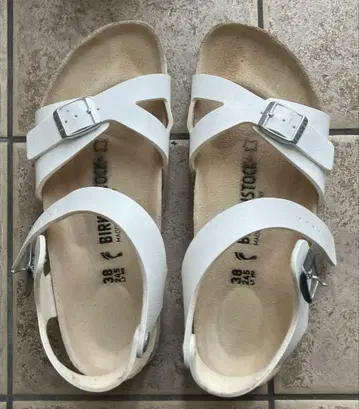 버켄스탁 RIO 리오 샌들 24.5cm 화이트