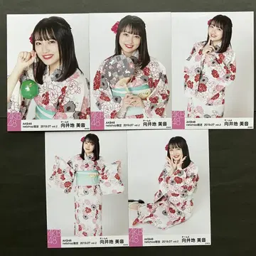 무카이 미네 AKB48 브로마이드 5장 컴프 26