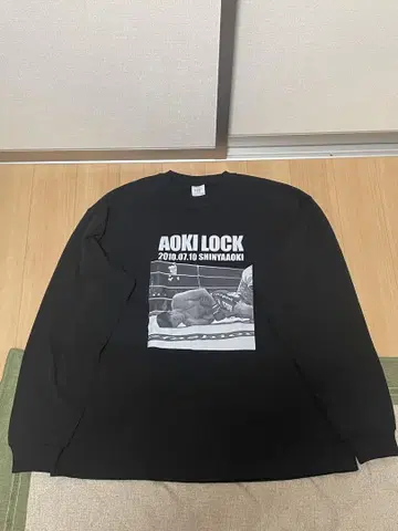 아오키 신야 "AOKI LOCK 롱 T" 아오키 락