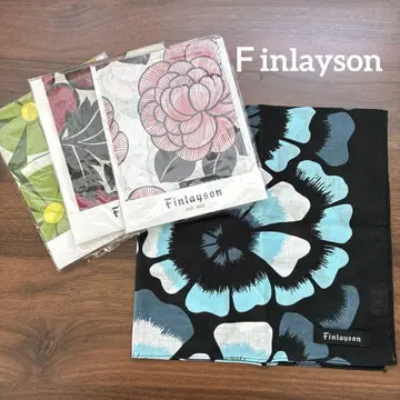 Finlayson 핀레이슨/멀티 크로스/꽃무늬/반다나