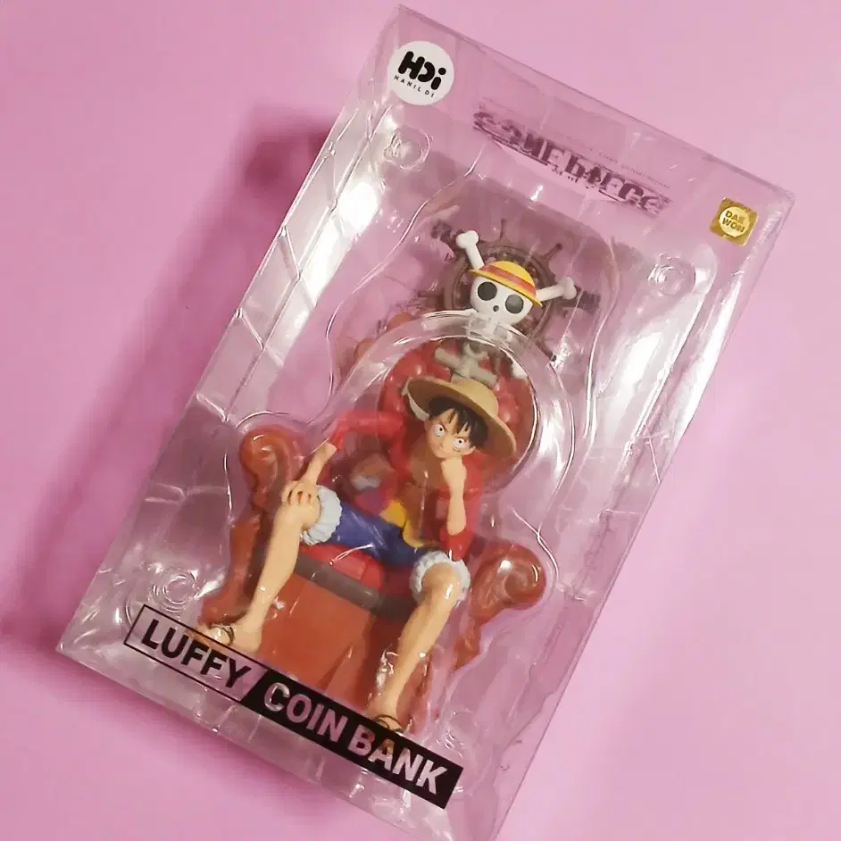 ONEPIECE | 원피스 Onepiece Luffy Piggy Bank Coin Bank Figure #원피스피규어,#루피저금통피규어  on Bunjang Global Site.