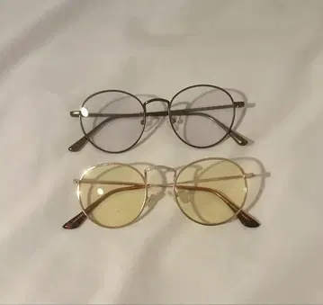 빈티지 안경 세트