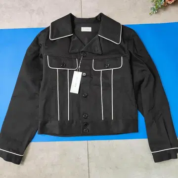 새상품 LITTLEBIG 23SS Piping Satin Blouson