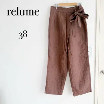 relume JOUNAL STANDARD 마 혼방 리본 팬츠