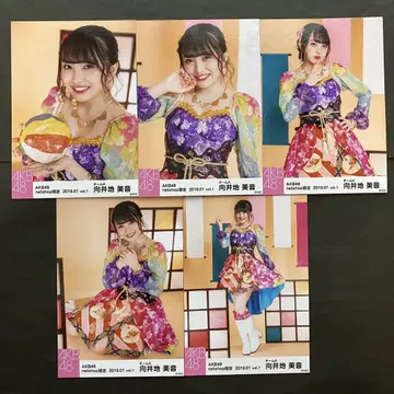 무카이 미네 AKB48 브로마이드 5장 컴프 30