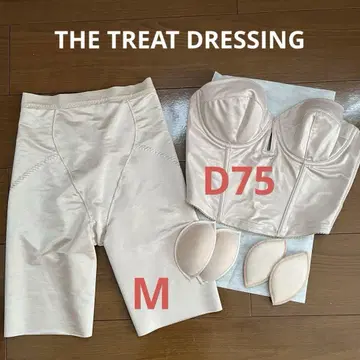 트리트 드레싱 브라이덜 뷔스티에 거들 상하의 세트 D75 M 중고