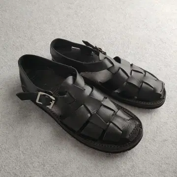 TOKYO SANDAL 구르카 샌들 9 블랙 가죽