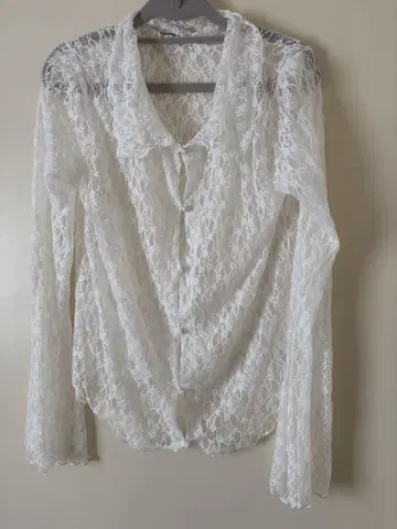 kastane 카라 부착 레이스 풀오버 M