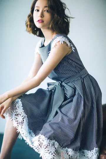 WILLSELECTION 스트라이프 원피스 마이마이 콜라보