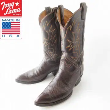 블랙 택 USA제 Tony Lama 토니 라마 웨스턴 부츠 26.5cm