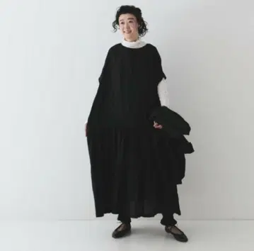 nest Robe 린넨 티어드 맥시 원피스