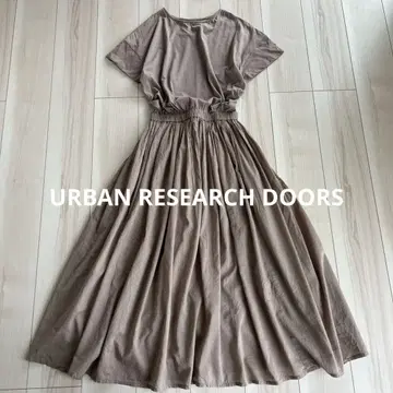 새상품급 URBAN RESEARCH 도킹 개더 원피스 A 라인