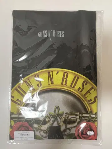 Guns N' Roses Japan 2025 투어 티셔츠 L 사이즈