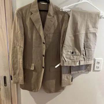 J-CREW 베이지 자켓과 팬츠 세트