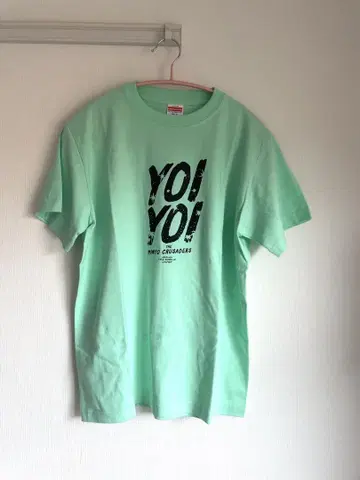 민요 크루세이더즈 YOI YOI 티셔츠 민트 그린