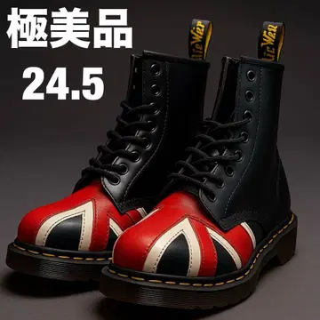 컨디션 최상] 닥터 마틴 24.0 ~ 24.5cm 유니언 잭 UK5