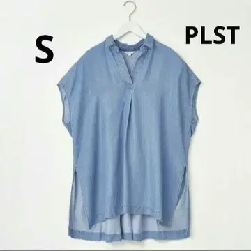 PLST 라이트 데님 오버 사이즈 셔츠