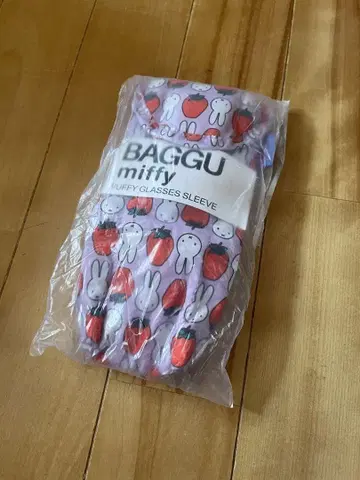 미사용 새상품 BAGGU 안경 케이스 미피 miffy 일본 미입고 한정판