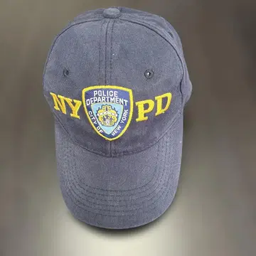 T117 NYPD 캡 자수 로고 네이비 구제 의류
