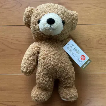 곰 봉제 인형 M 사이즈 브라운 도신(DOUSIN) 일본제