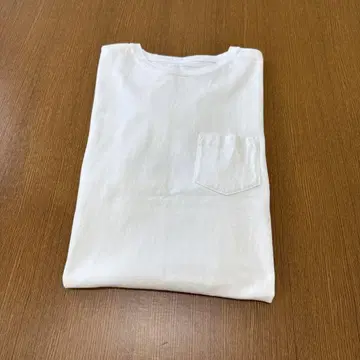 소프넷 19ss 페이즐리 리브 포켓 티셔츠