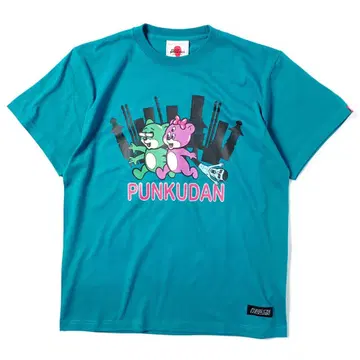 [PDSxKUDAN] PUNKUDAN식 베어 TEE 펑크 드렁커스 2XL
