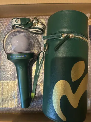 Mrs. GREEN APPLE 라이트 스틱 가죽 백 스트랩 등