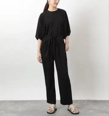 TICCA 벌룬 슬리브 콤비네존 네이비 사이즈 1