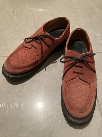 GEORGE COX 조지 콕스 러버 솔 스웨이드 UK9 90s