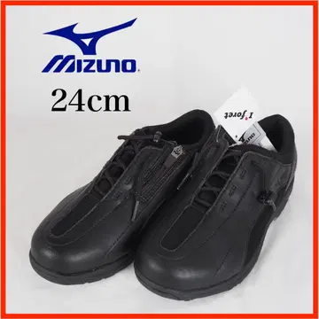 미즈노*신상품*프리 워크 이오*워킹화*24cm*블랙*O4578