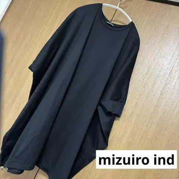 mizuiroind 미즈이로 인드 티셔츠 블랙 프리 사이즈