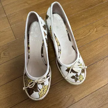 꽃무늬 에스파드리유 24cm
