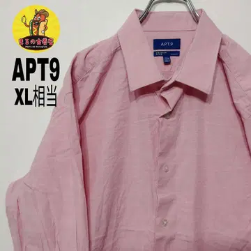 usa 구제 의류 APT.9 긴팔 버튼 셔츠 XL 상당 핑크