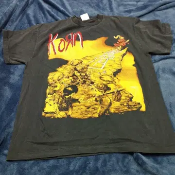 KORN XL 사이즈 티셔츠